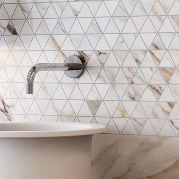 Mosaik Tris Dorian Gold Klinkers